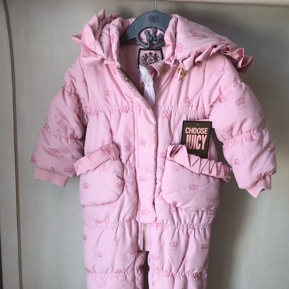 Baby girl snow suit
